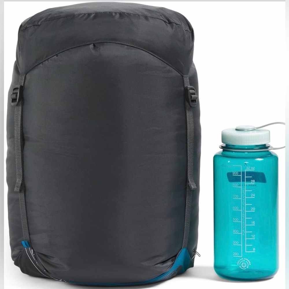 NWOT North Face Cats Meow 20f/ 7-c Backpacking sleeping Bag X Long R Hand zip - Picture 8 of 8